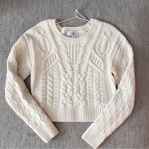 & Other Stories ⚓️ Thick Cable-Knit Wool Fisherman Sweater